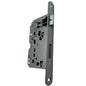 Serratura doppio quadro bordo tondo per porte interne con interasse da 70 mm